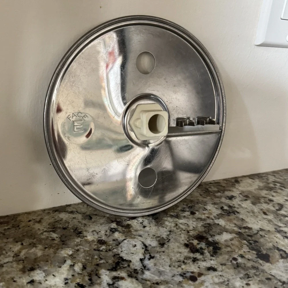 Vintage Moulinex Regal La Machine II Food Processor Shred Slice Blade Disc E